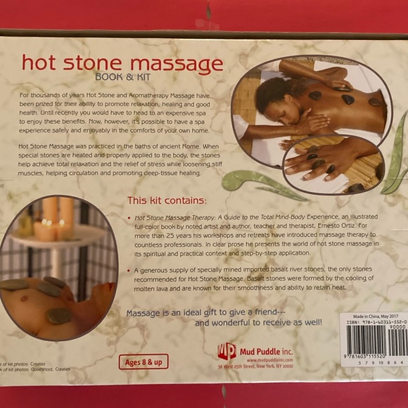 Hot Stone Massage Book & Kit - Picture 2 of 2